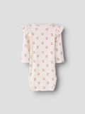 Product image thumbnail - PRINTED ROMPER, Coconut Milk | 2