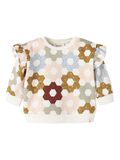 Product image thumbnail - ORGANIC COTTON SWEATSHIRT, Coconut Milk | 4