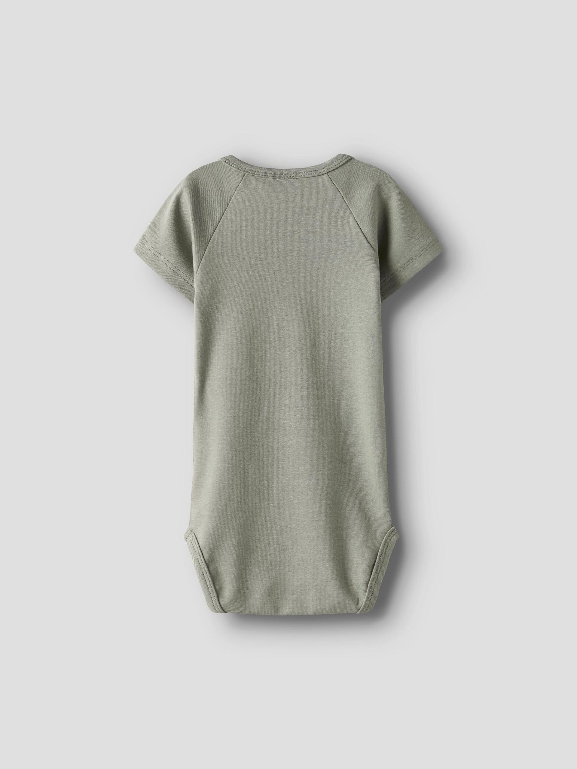 Carousel image - SHORT SLEEVED ROMPER, Seagrass | 2