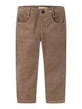 Product image thumbnail - CORDUROY TROUSERS, Sepia Tint | 4