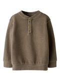Product image thumbnail - LOOSE FIT SWEATSHIRT, Shitake | 4