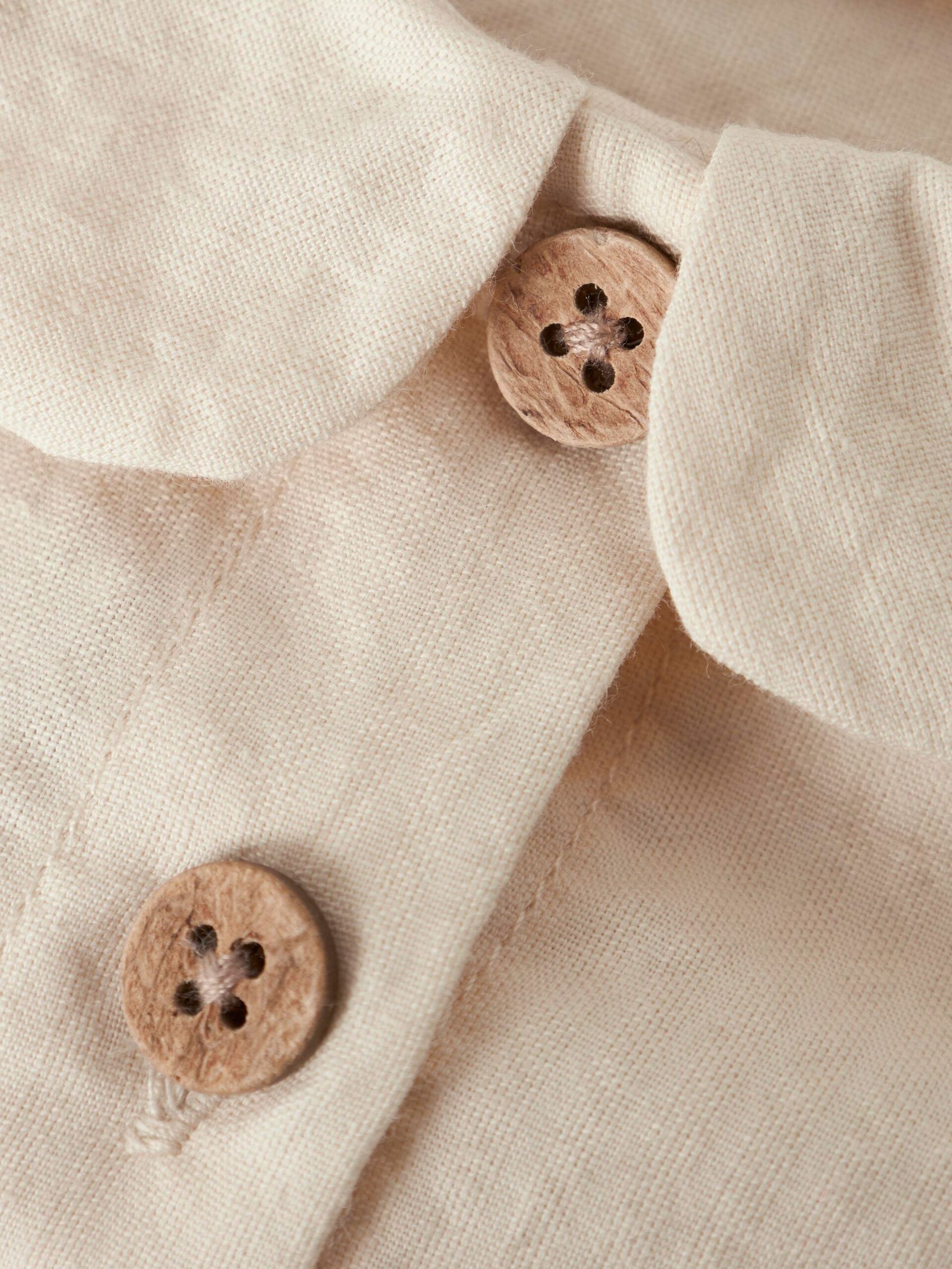Carousel image - ORGANIC COTTON SHIRT, Turtledove | 3