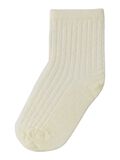 Product image thumbnail - RIB KNIT SOCKS, Turtledove | 3
