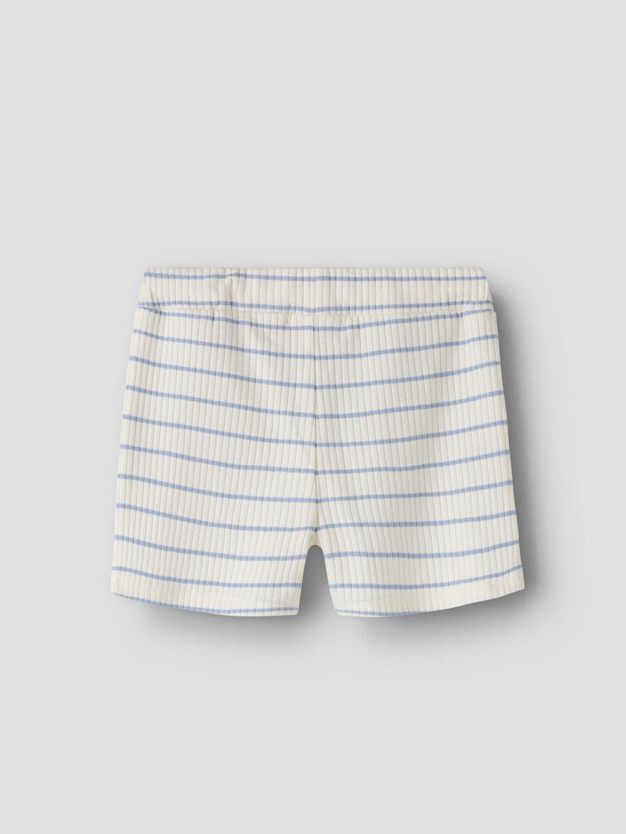 Product carousel image - RIBSTRIKKET SHORTS, Coconut Milk | 2