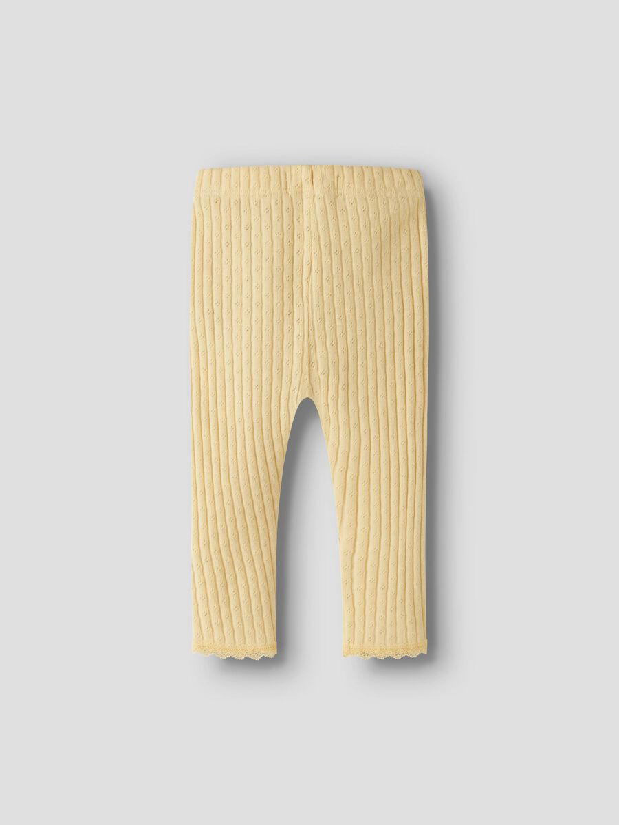 Product carousel image - ORGANIC COTTON LEGGINGS, Sunlight | 2