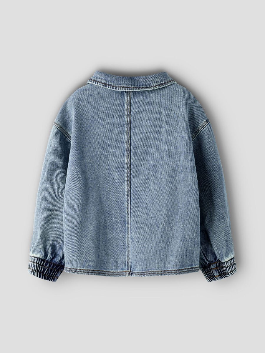Product carousel image 2 REGULAR FIT DENIM SHIRT, Medium Blue Denim