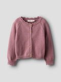 Product image thumbnail - ORGANIC COTTON KNITTED CARDIGAN, Nostalgia Rose | 1