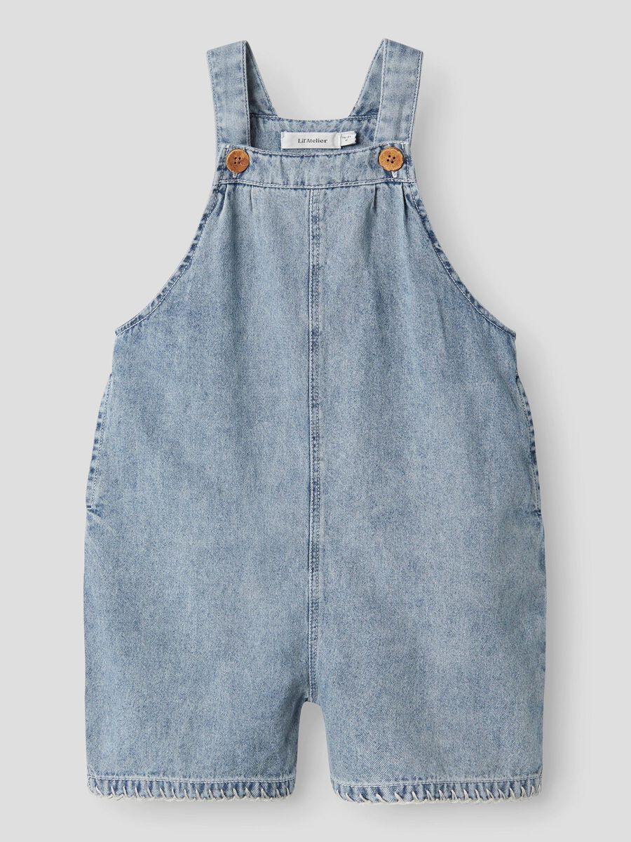 name it ORGANIC COTTON DUNGAREES, Medium Blue Denim, highres - 13241455_MediumBlueDenim_003.jpg