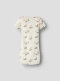 Product image thumbnail - PRINTED ROMPER, Coconut Milk | 2