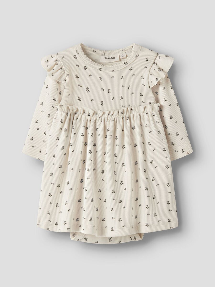 Product carousel image 1 COUPE AMPLE ROBE, Turtledove