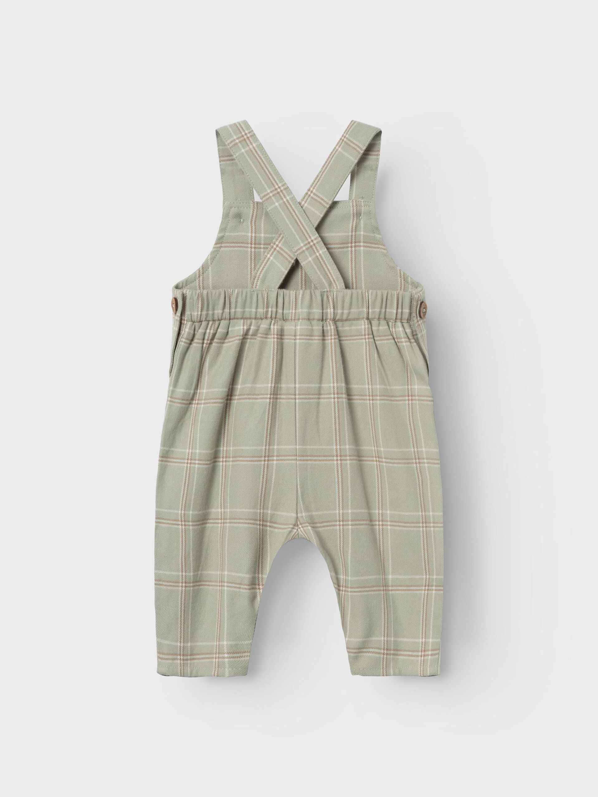 Carousel image - ORGANIC COTTON OVERALLS, Seagrass | 2