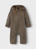 Product image thumbnail - LOOSE FIT SOFTSHELL SUIT, Shitake | 1