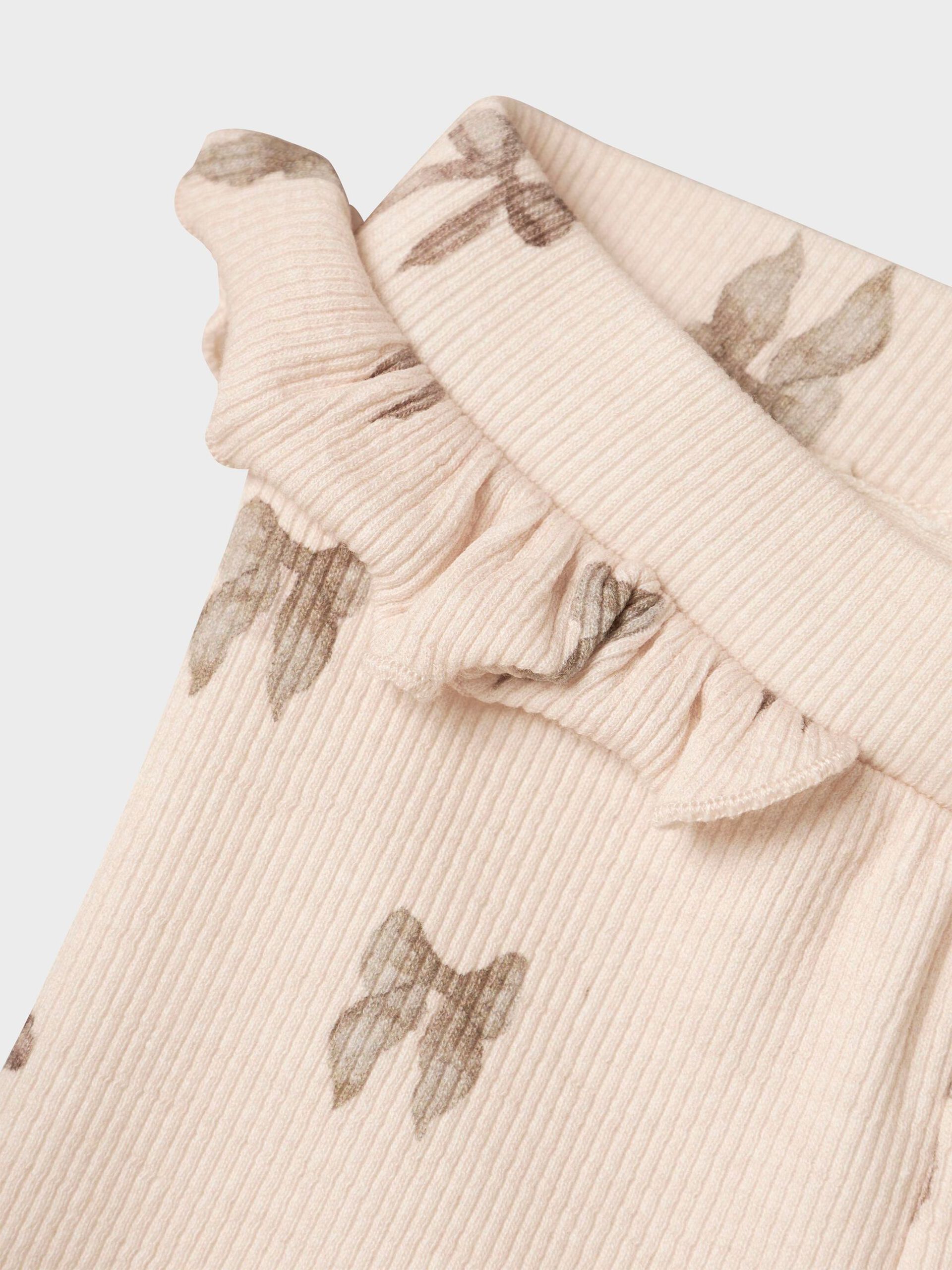 Carousel image - PRINTED LEGGINGS, Silver Peony | 5