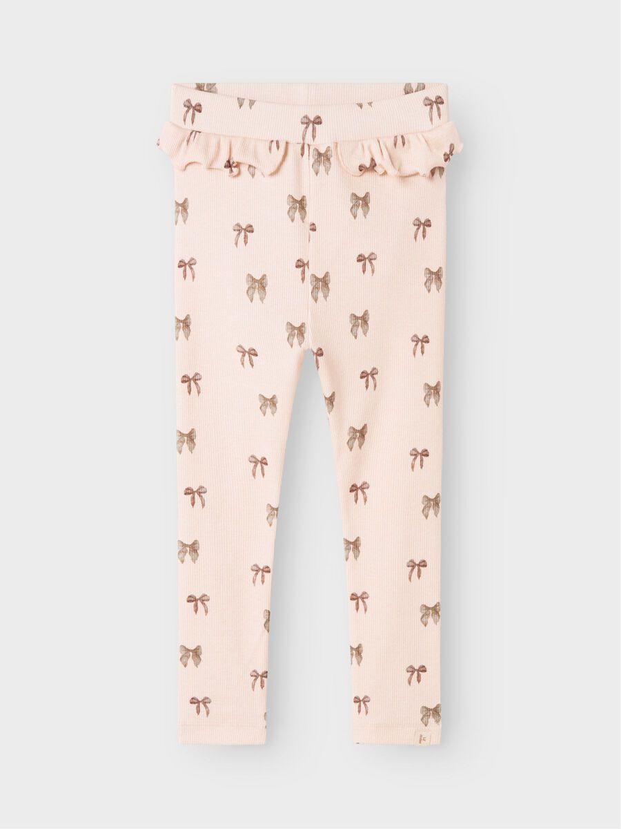 Product carousel image - TRYCKTA LEGGINGS, Silver Peony | 1