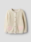 Product image thumbnail - MAILLE CÔTELÉE CARDIGAN EN MAILLE, Turtledove | 1