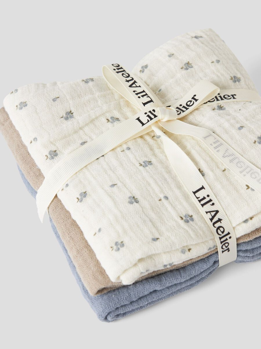 Product carousel image - ORGANIC COTTON 3 PACK CLOTH NAPPY, Coconut Milk | 2