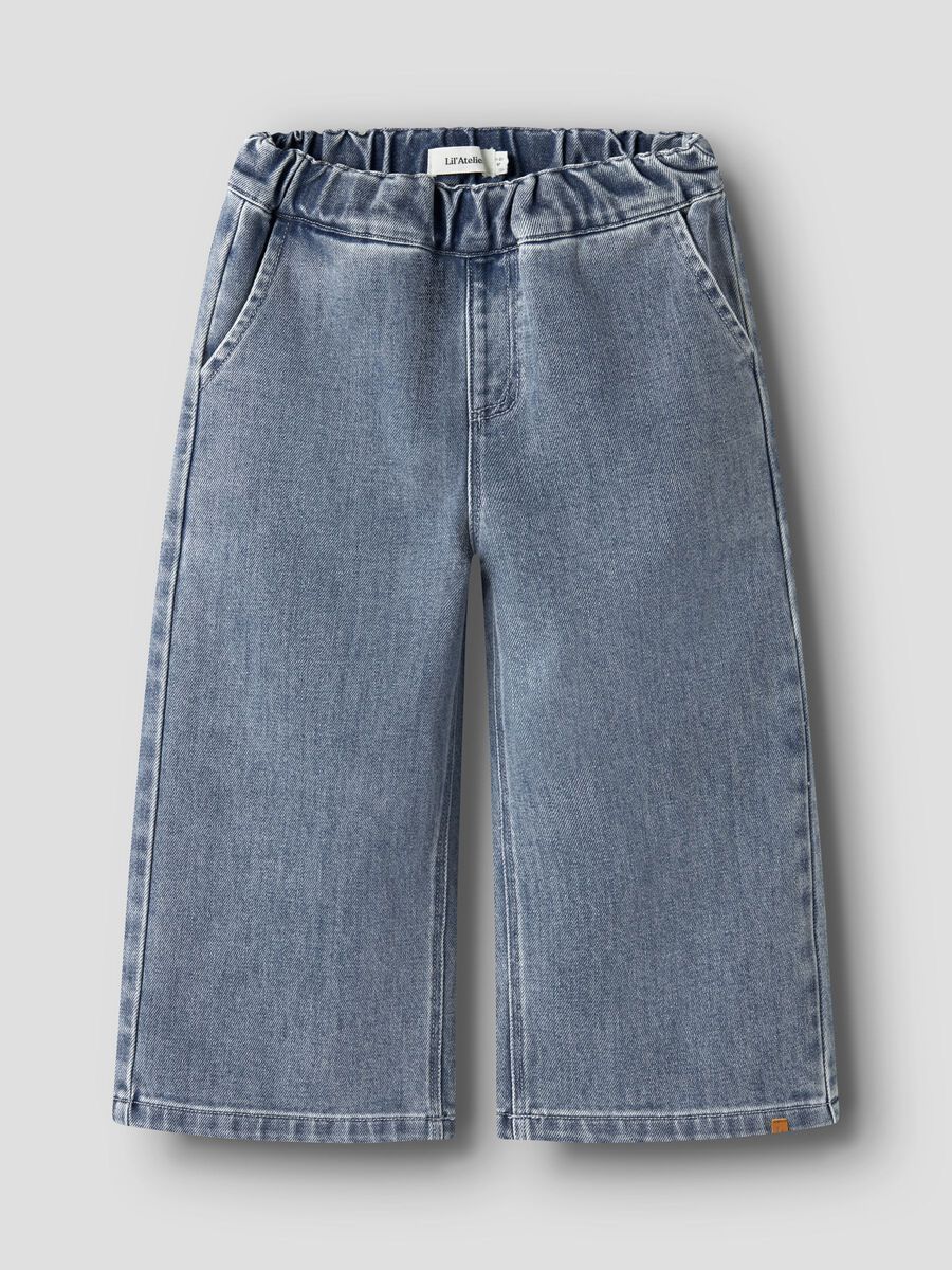 Product carousel image - BAGGY FIT JEANS, Medium Blue Denim | 2