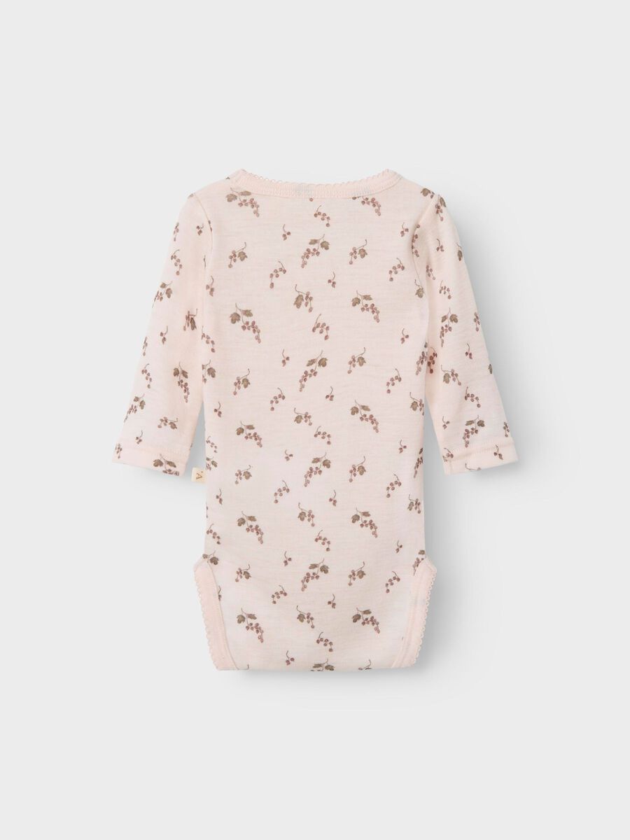 Product carousel image - MERINO WOOL ROMPER, Morganite | 2