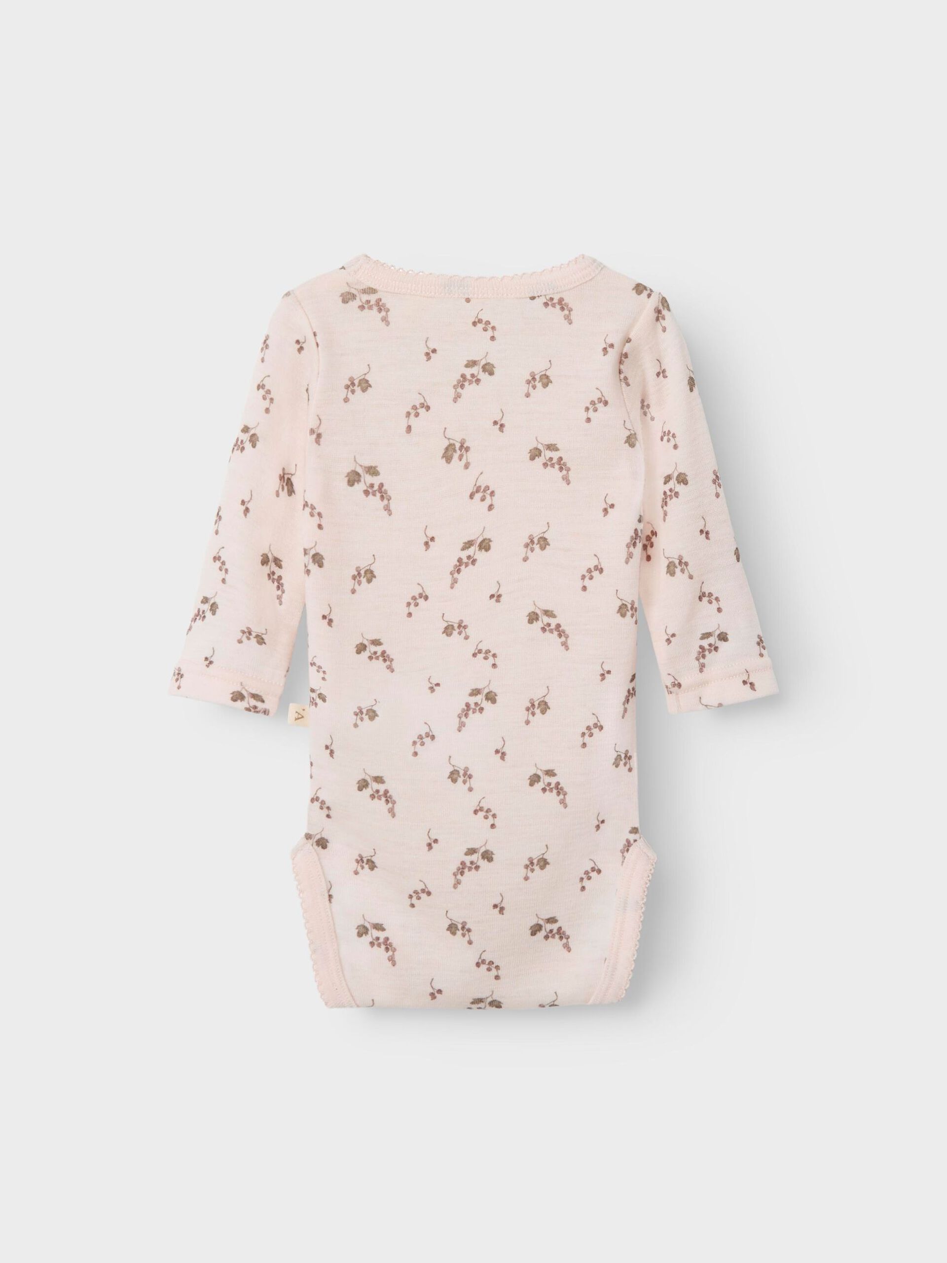Carousel image - MERINO WOOL ROMPER, Morganite | 2