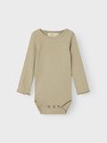 Product image thumbnail - LÅNGÄRMAD BODY, Moss Gray | 1