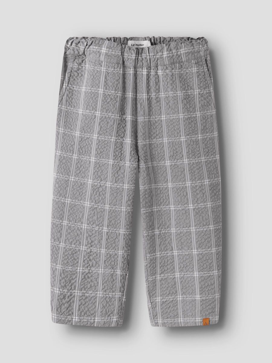 Product carousel image - ORGANIC COTTON TROUSERS, Ultimate Grey | 2