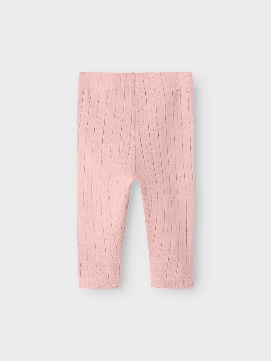 Product carousel image - SLIM FIT LEGGINGS, Misty Rose | 3