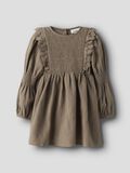 Product image thumbnail - ORGANIC COTTON DRESS, Sepia Tint | 1