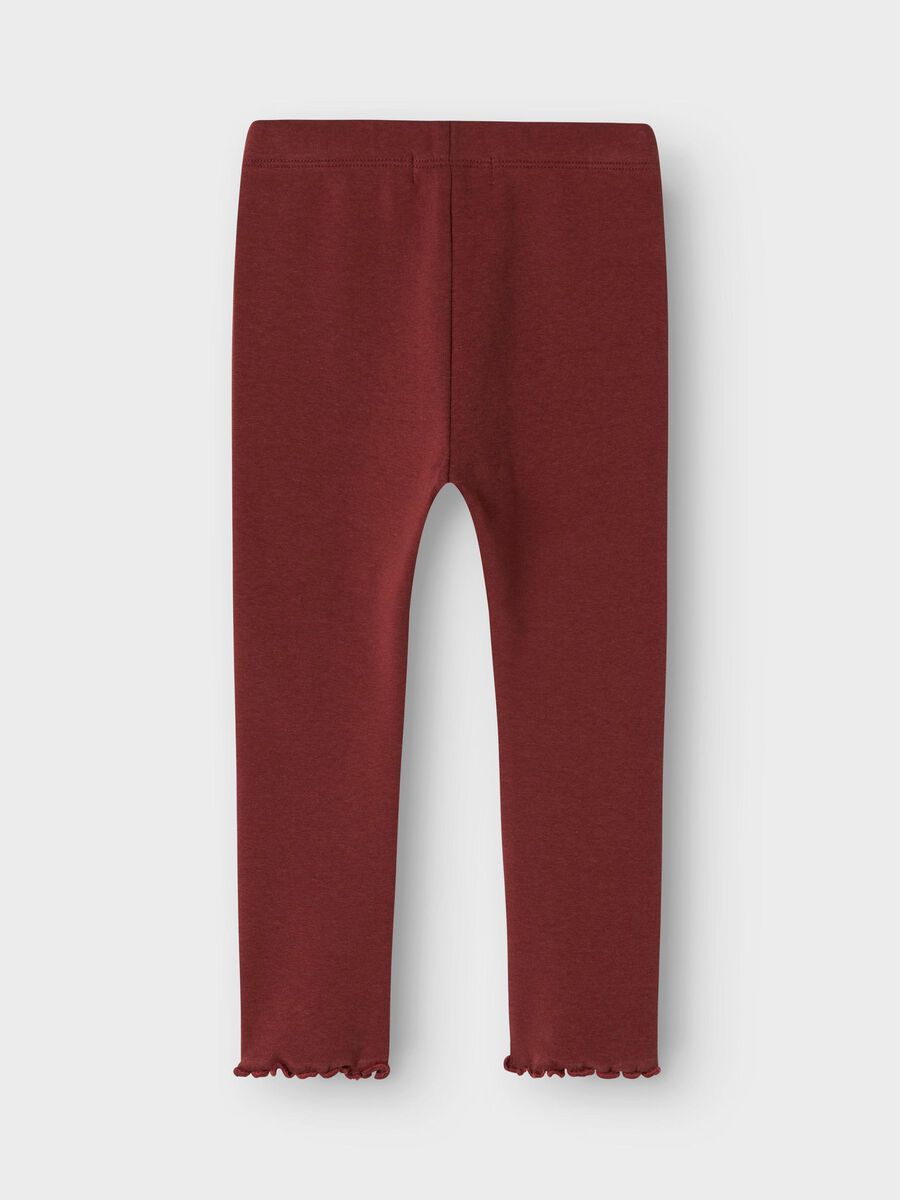 Product carousel image - SLIM FIT LEGGINGS, Hot Chocolate | 2