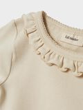 Product image thumbnail - SLIM FIT TOP MED LANGE ÆRMER, Turtledove | 3