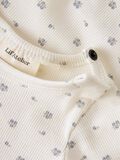 Product image thumbnail - LONG SLEEVED ROMPER, Coconut Milk | 4