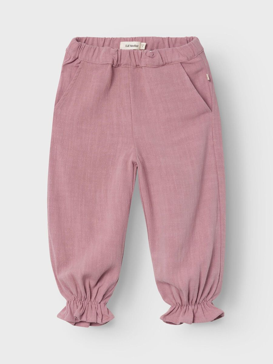 Carousel image - LOOSE FIT TROUSERS, Nostalgia Rose | 1