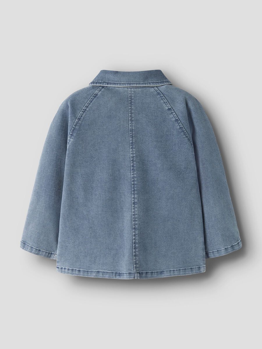 Product carousel image 2 OVERSIZED DENIM SHIRT, Medium Blue Denim
