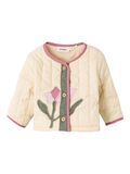 name it BRODERET QUILTET JAKKE, Wood Ash, highres - 13222748_WoodAsh_001.jpg