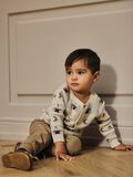Product image thumbnail - REGULAR FIT KNITTED CARDIGAN, Turtledove | 3