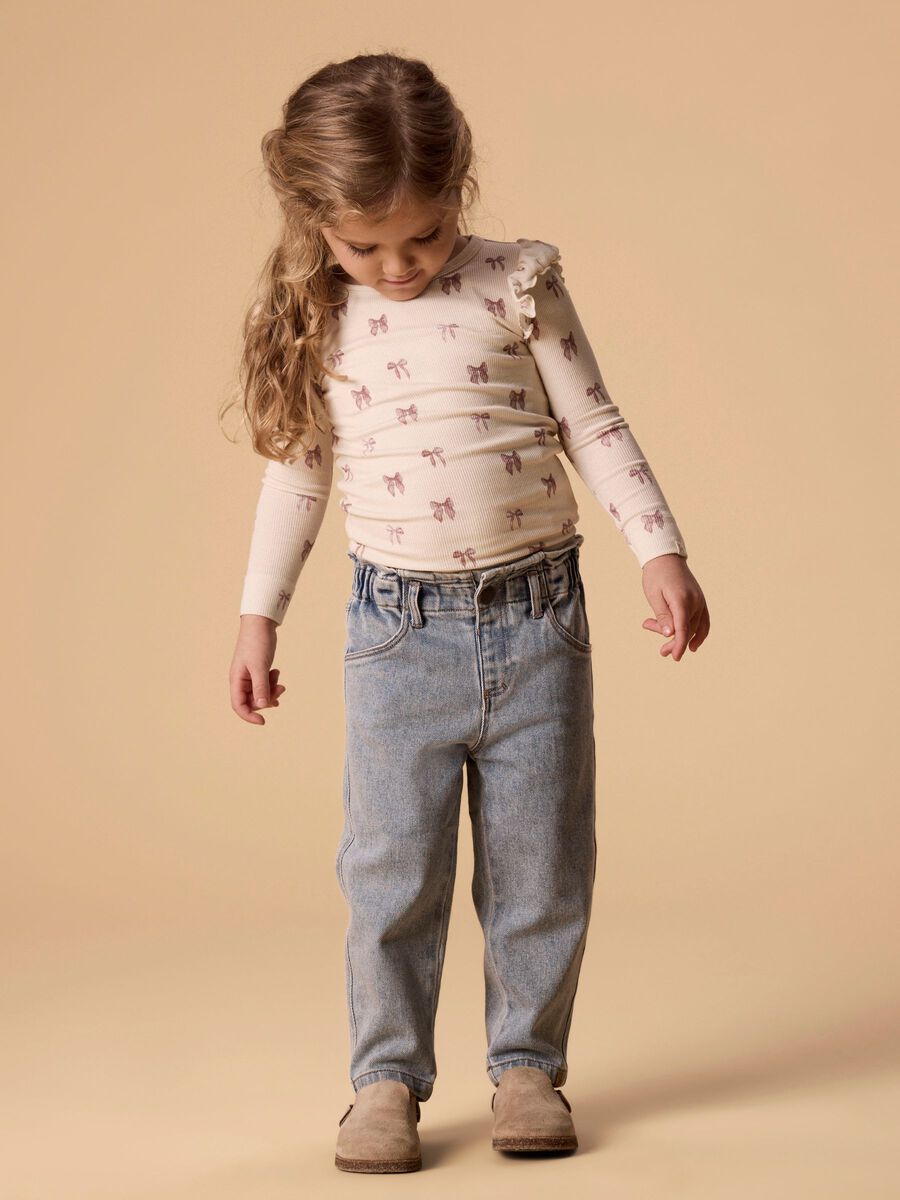 Product carousel image - TOP A MANICHE LUNGHE, Turtledove | 1