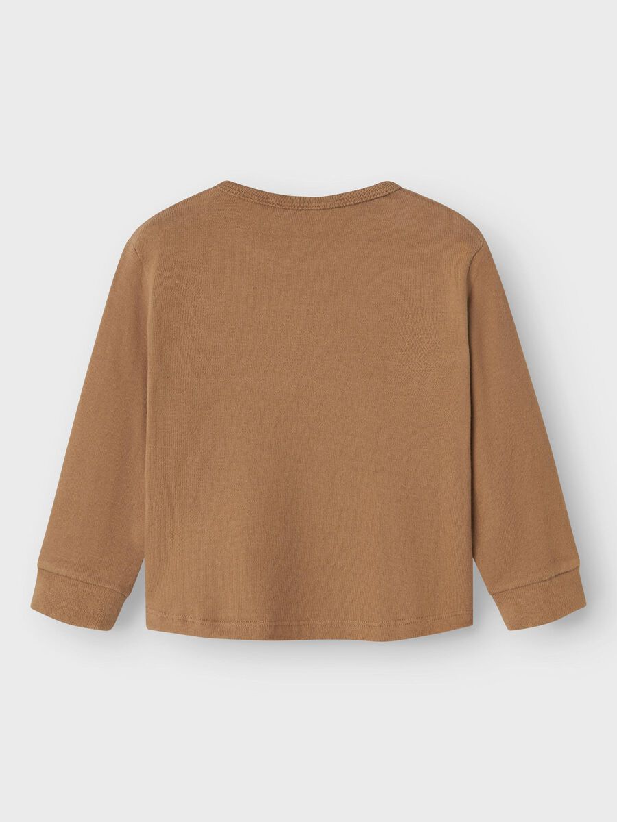 name it REGULAR FIT LONG SLEEVED TOP, Sepia Tint, highres - 13234280_SepiaTint_002.jpg