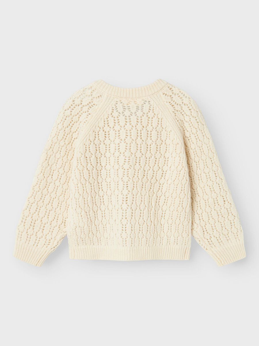 name it LONG SLEEVED KNITTED CARDIGAN, Turtledove, highres - 13236737_Turtledove_002.jpg