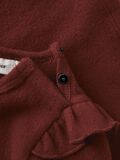 Product image thumbnail - SLIM FIT LONG SLEEVED TOP, Hot Chocolate | 3