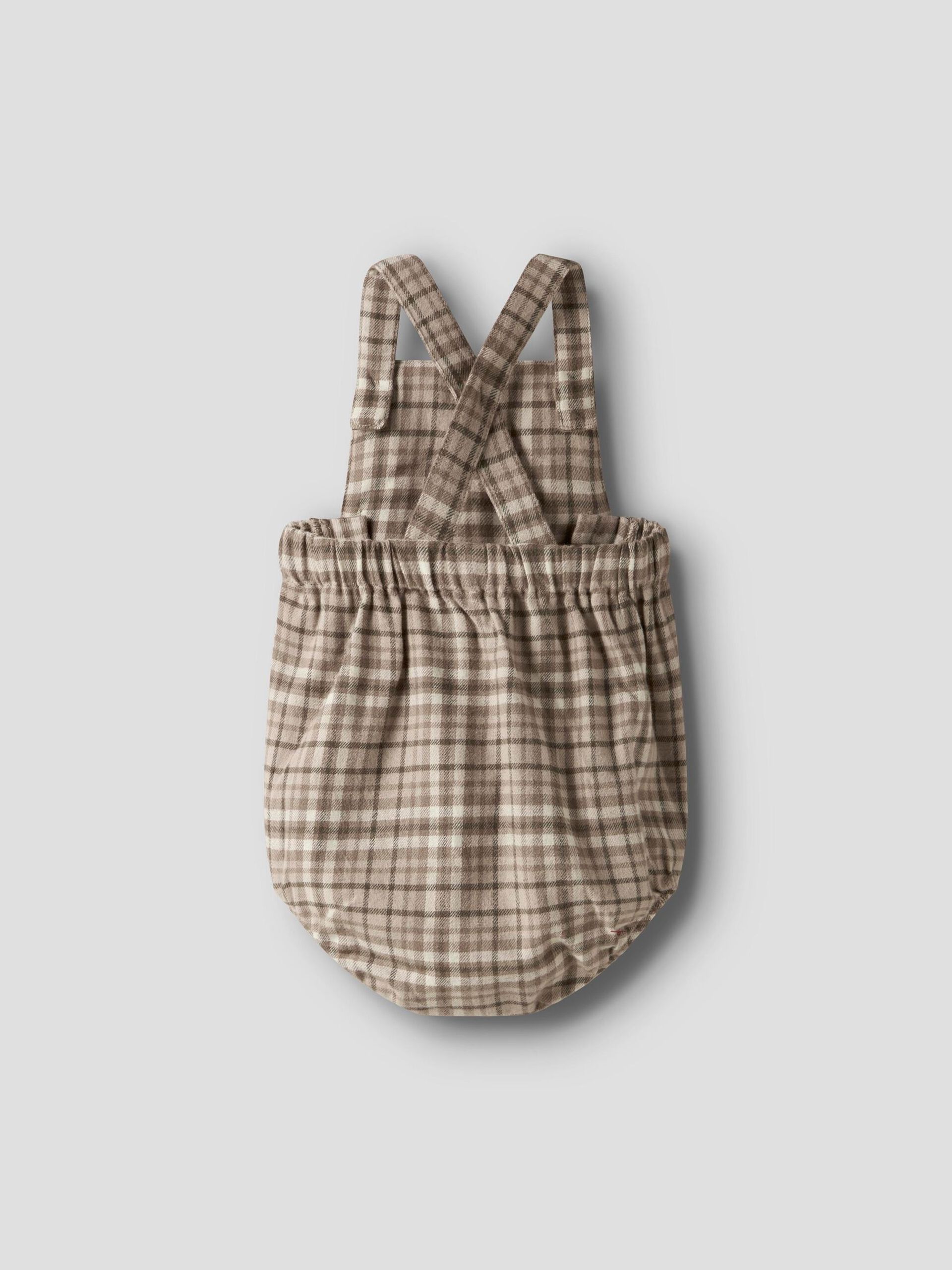 Carousel image - ORGANIC COTTON ROMPER, Sepia Tint | 3