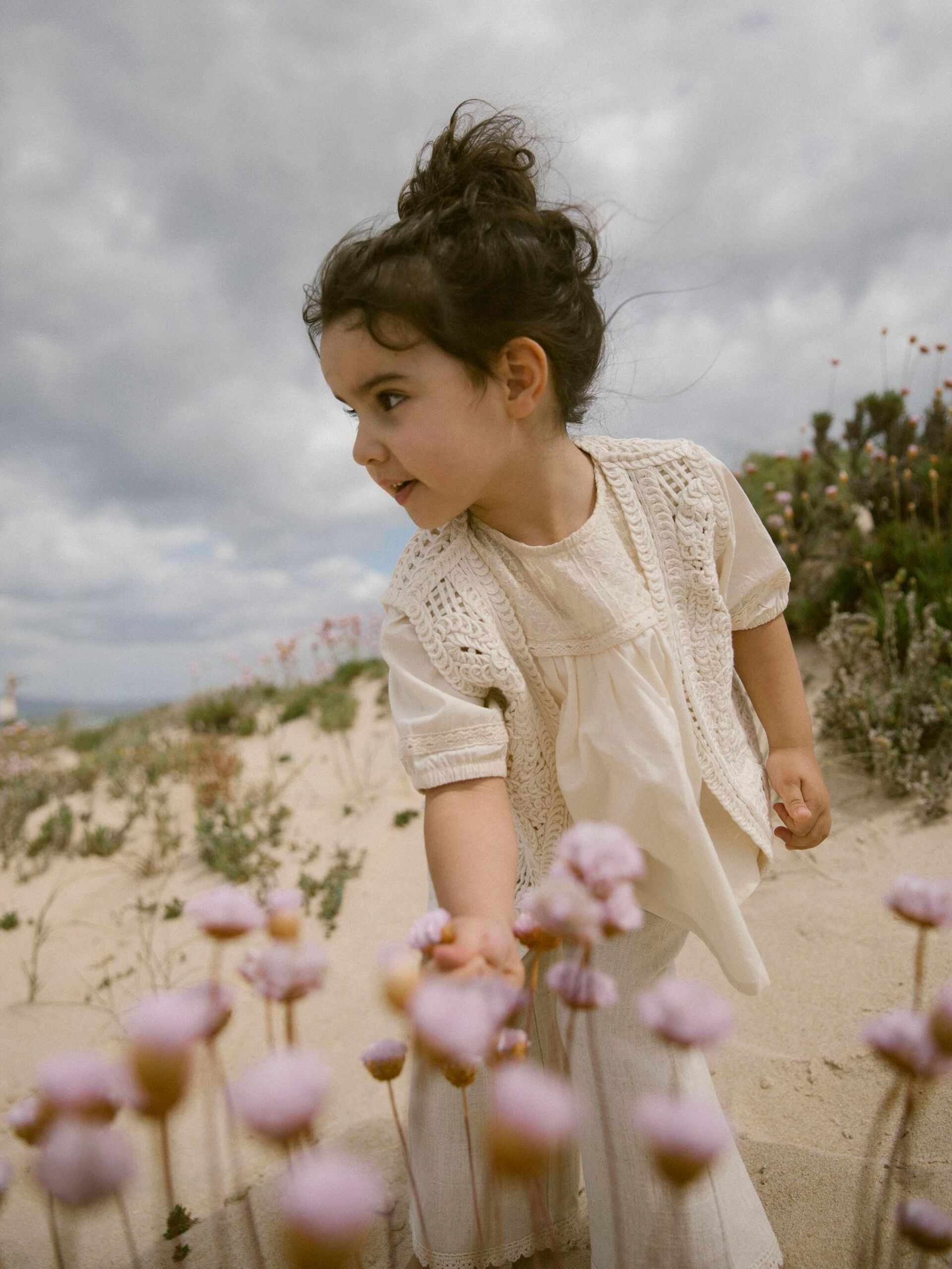 Carousel image - ORGANIC COTTON TOP, Turtledove | 2