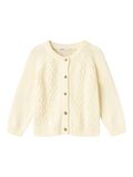 name it ØKOLOGISK BOMULD STRIKKET CARDIGAN, Lemon Icing, highres - 13231380_LemonIcing_001.jpg