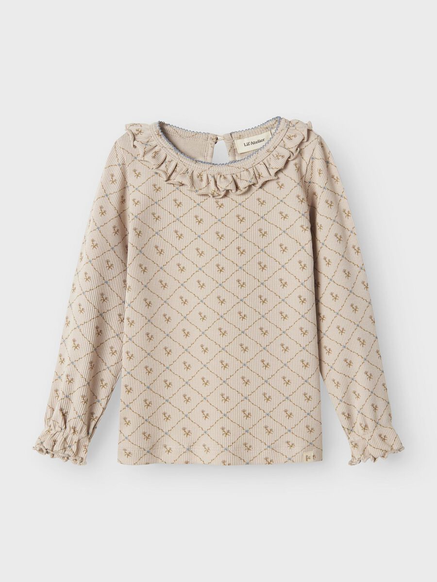 name it SLIM FIT LONG SLEEVED TOP, Gray Morn, highres - 13238348_GrayMorn_003.jpg