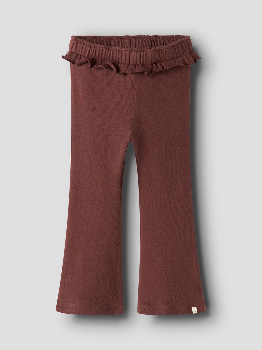 Carousel image - REGULAR FIT TROUSERS, Hot Chocolate | 1