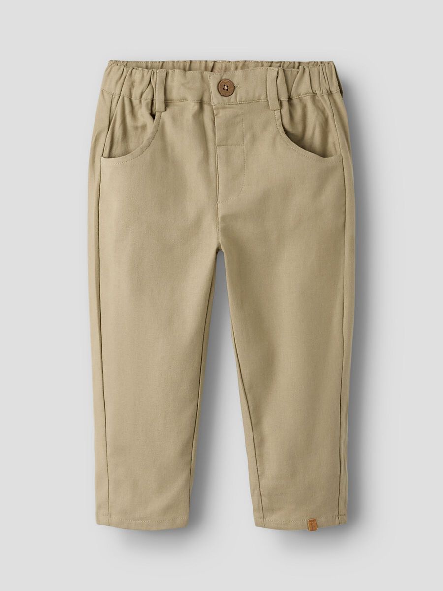 Product carousel image - ORGANIC COTTON TROUSERS, Twill | 2
