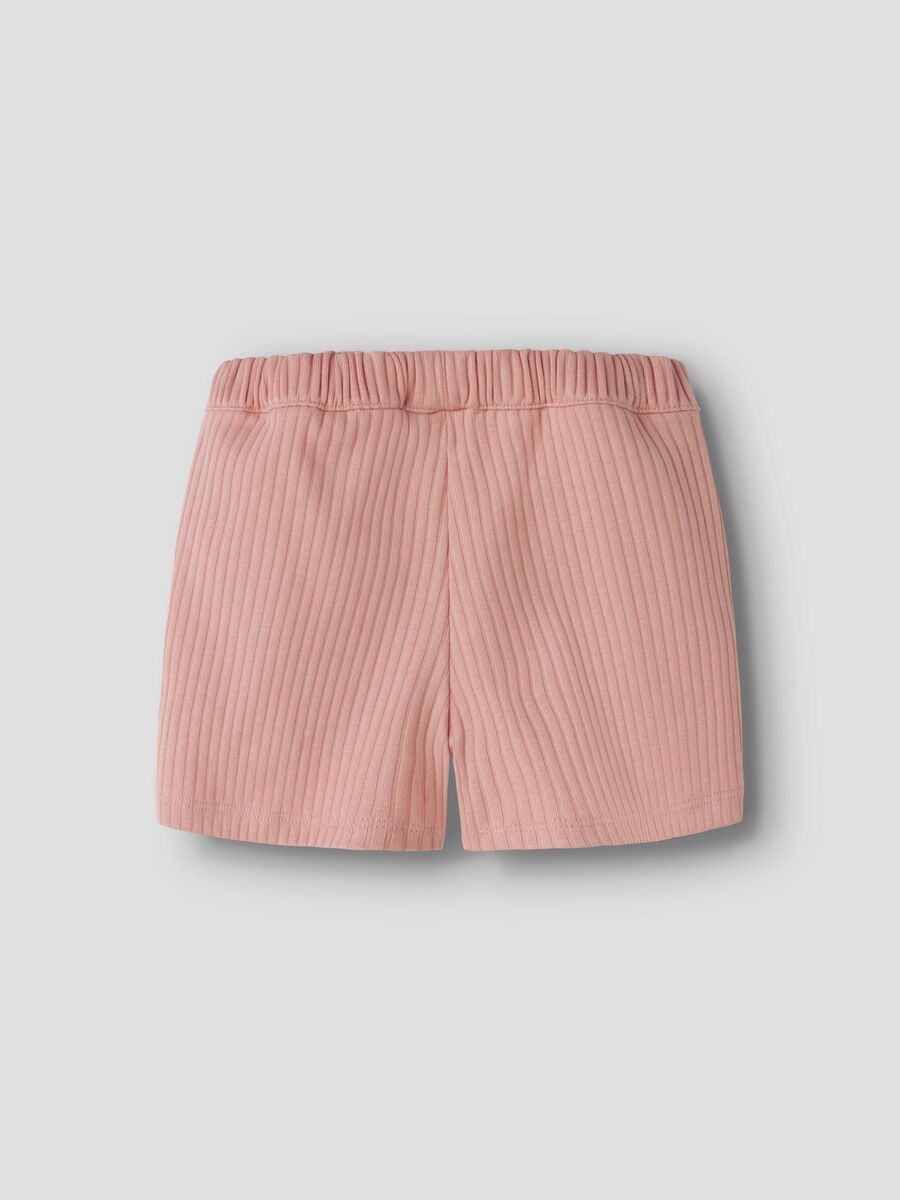 Product carousel image - ORGANIC COTTON SHORTS, Rose Tan | 2