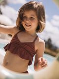 Product image thumbnail - KRZYŻOWANY TYŁ BIKINI, Withered Rose | 2