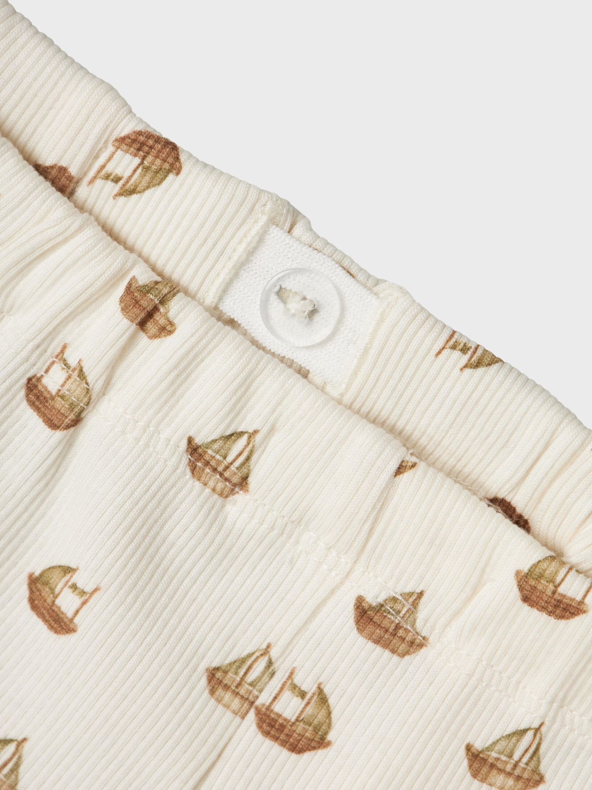 Carousel image - LOOSE FIT TROUSERS, Coconut Milk | 3