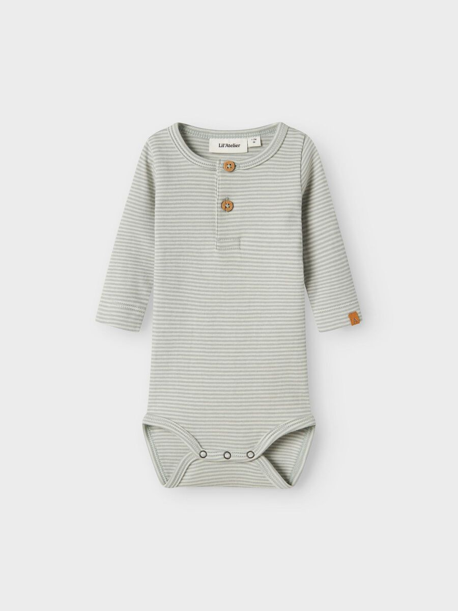 Carousel image - ORGANIC COTTON ROMPER, Murmur | 1