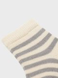 Product image thumbnail - STRIPED SOCKS, Turtledove | 2