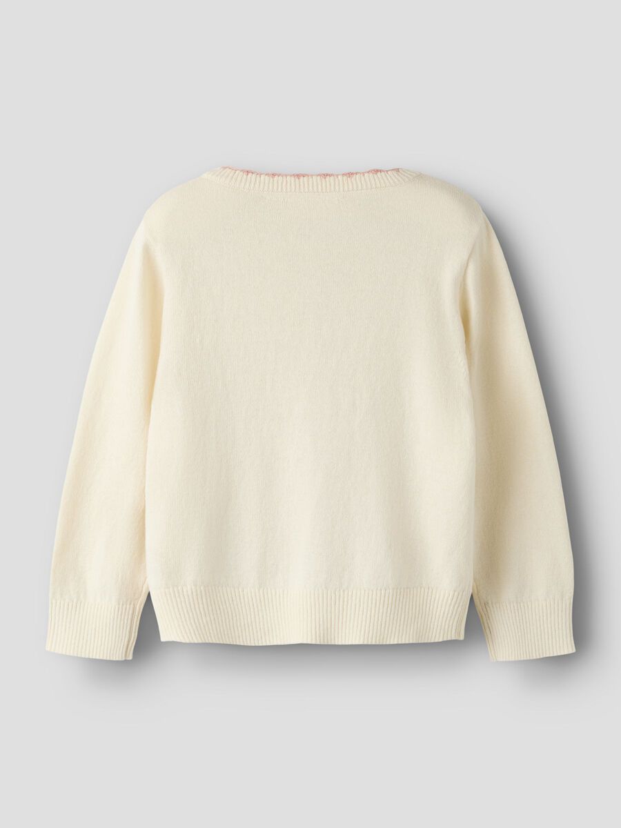 Product carousel image - LONG SLEEVED KNITTED CARDIGAN, Turtledove | 2